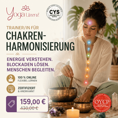 Trainer/in für Chakren-Harmonisierung - YogaLizenz.de