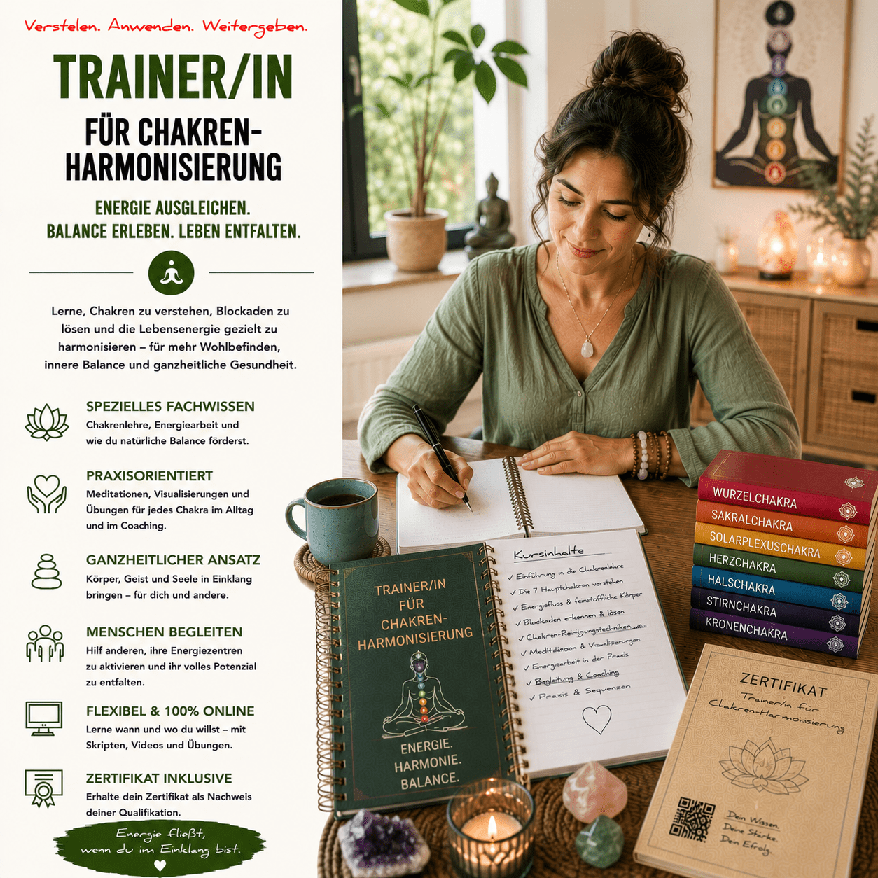 Trainer/in für Chakren-Harmonisierung - YogaLizenz.de