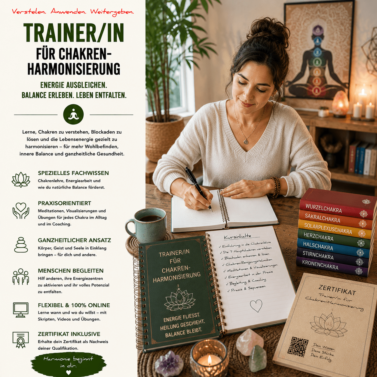 Trainer/in für Chakren-Harmonisierung - YogaLizenz.de
