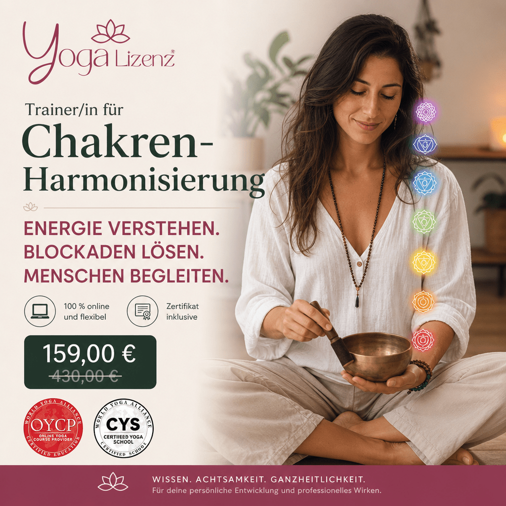 Trainer/in für Chakren-Harmonisierung - YogaLizenz.de