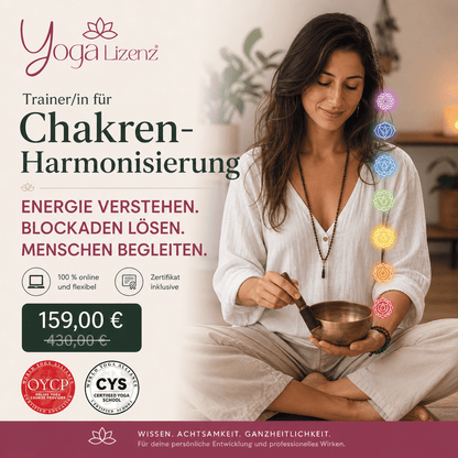 Trainer/in für Chakren-Harmonisierung - YogaLizenz.de