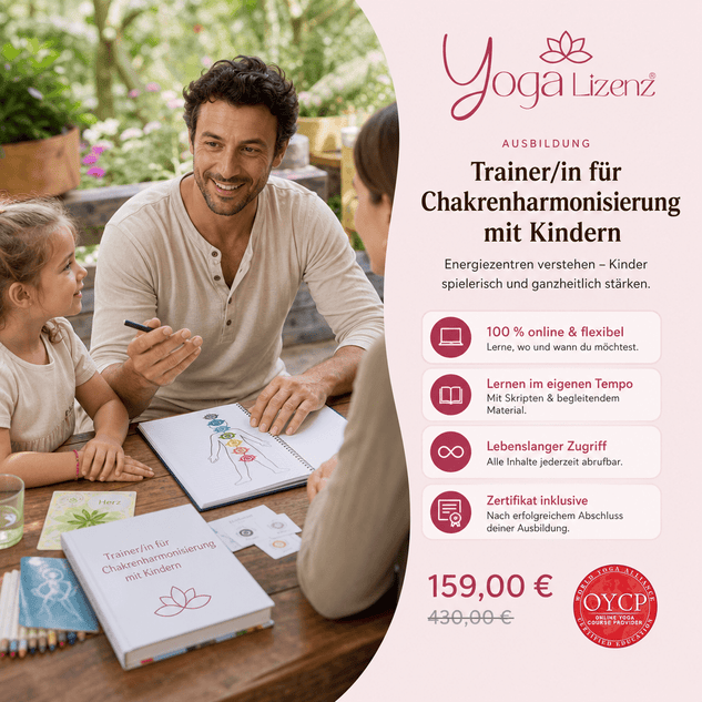 Trainer/in für Chakrenharmonisierung mit Kindern - YogaLizenz.de