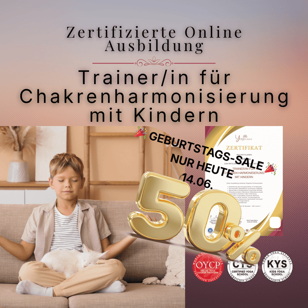 Trainer/in für Chakrenharmonisierung mit Kindern - YogaLizenz.de