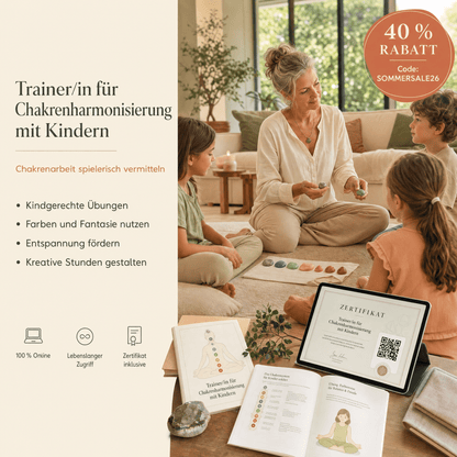 Trainer/in für Chakrenharmonisierung mit Kindern - YogaLizenz.de
