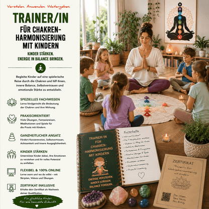 Trainer/in für Chakrenharmonisierung mit Kindern - YogaLizenz.de