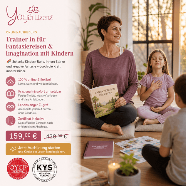 Trainer/in für Fantasiereisen & Imagination mit Kindern - YogaLizenz.de