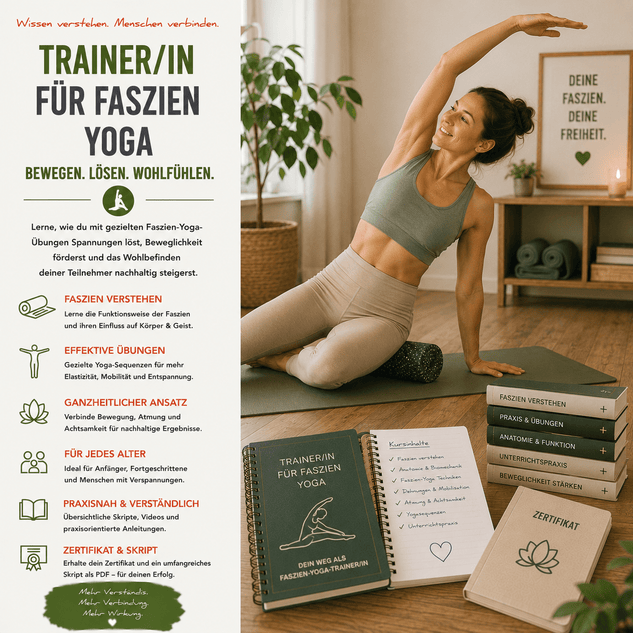 Trainer/in für Faszien Yoga - YogaLizenz.de
