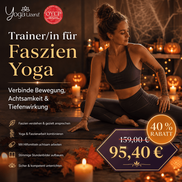 Trainer/in für Faszien Yoga - YogaLizenz.de