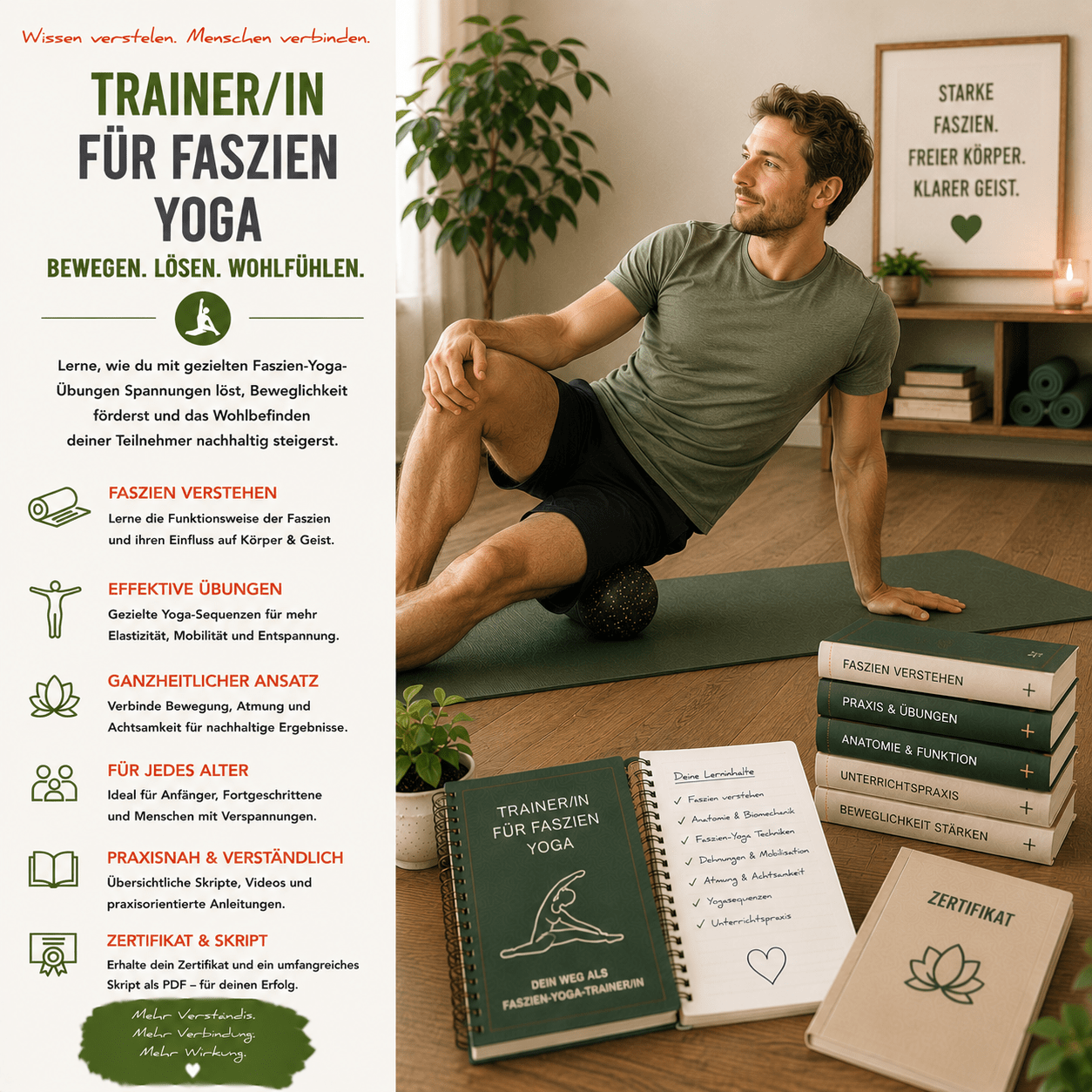 Trainer/in für Faszien Yoga - YogaLizenz.de