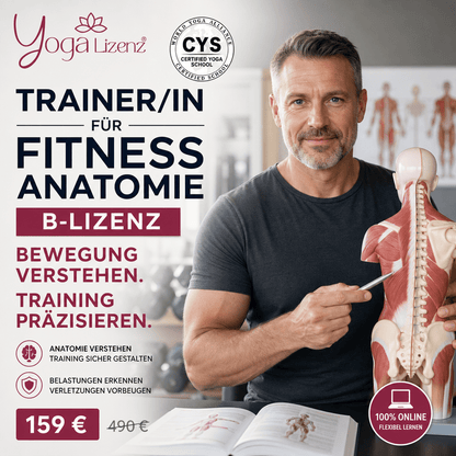Trainer/in für Fitness Anatomie "B-Lizenz" - YogaLizenz.de