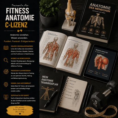 Trainer/in für Fitness Anatomie "C-Lizenz" - YogaLizenz.de