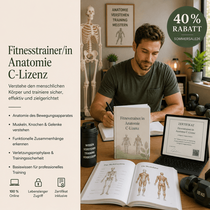 Trainer/in für Fitness Anatomie "C-Lizenz" - YogaLizenz.de