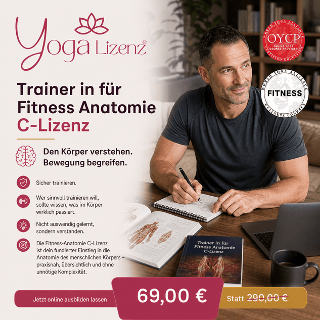 Trainer/in für Fitness Anatomie "C-Lizenz" - YogaLizenz.de