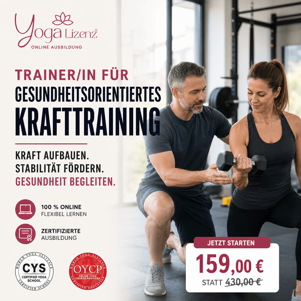 Trainer/in für gesundheitsorientiertes Krafttraining - YogaLizenz.de