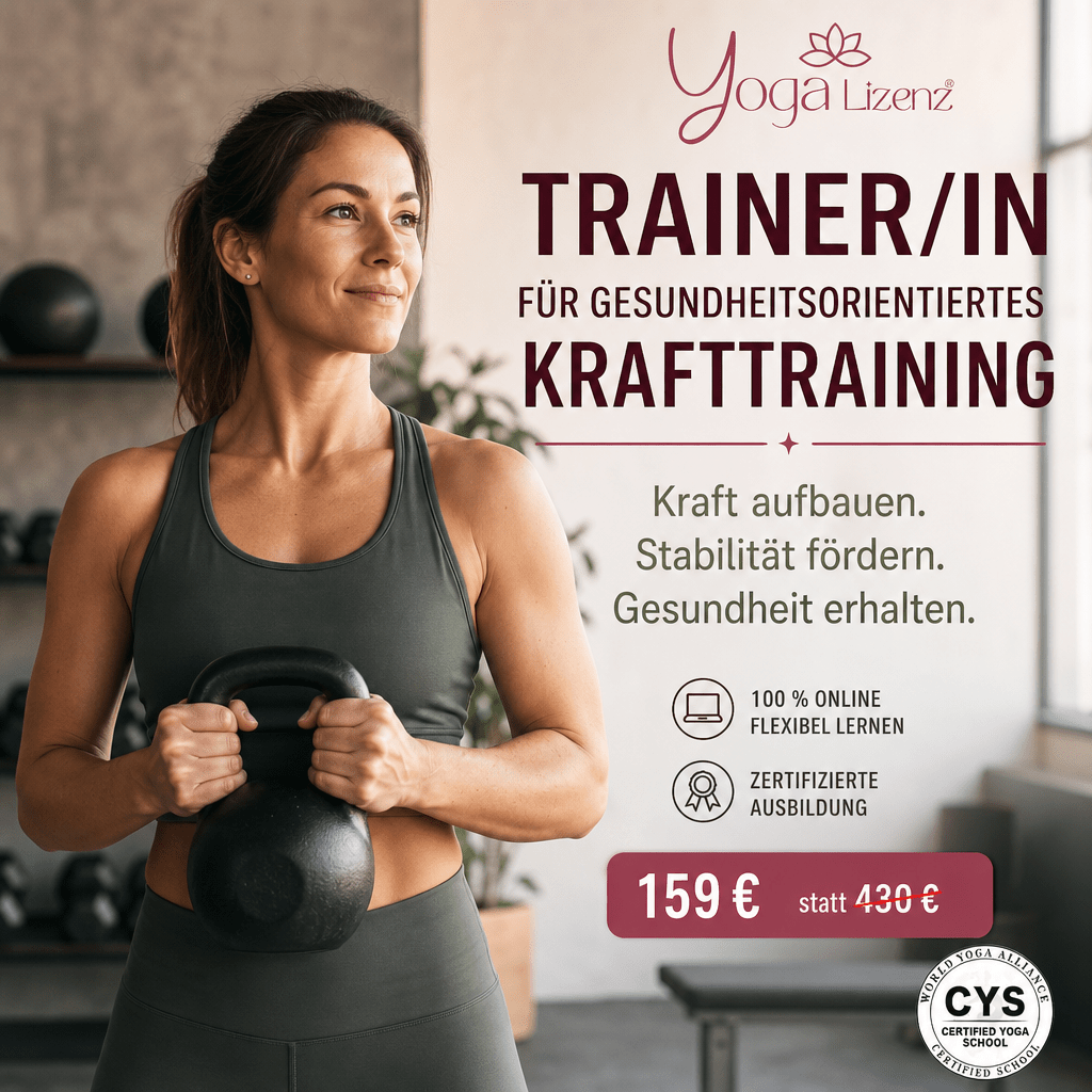 Trainer/in für gesundheitsorientiertes Krafttraining - YogaLizenz.de