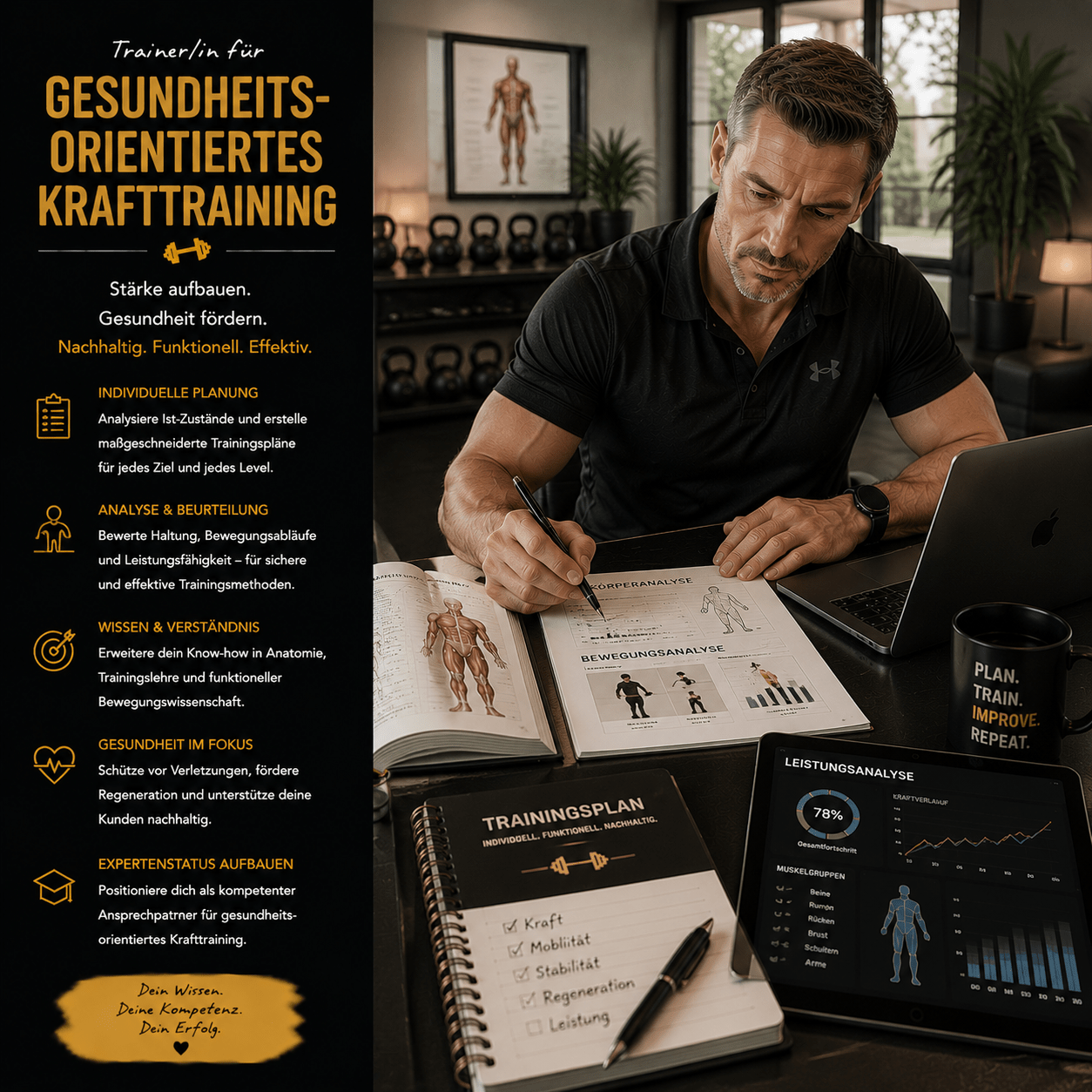 Trainer/in für gesundheitsorientiertes Krafttraining - YogaLizenz.de