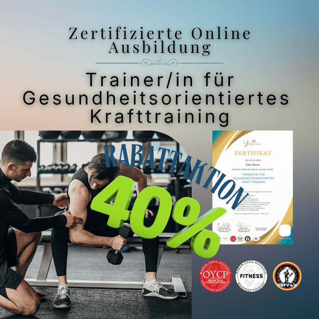 Trainer/in für gesundheitsorientiertes Krafttraining - YogaLizenz.de