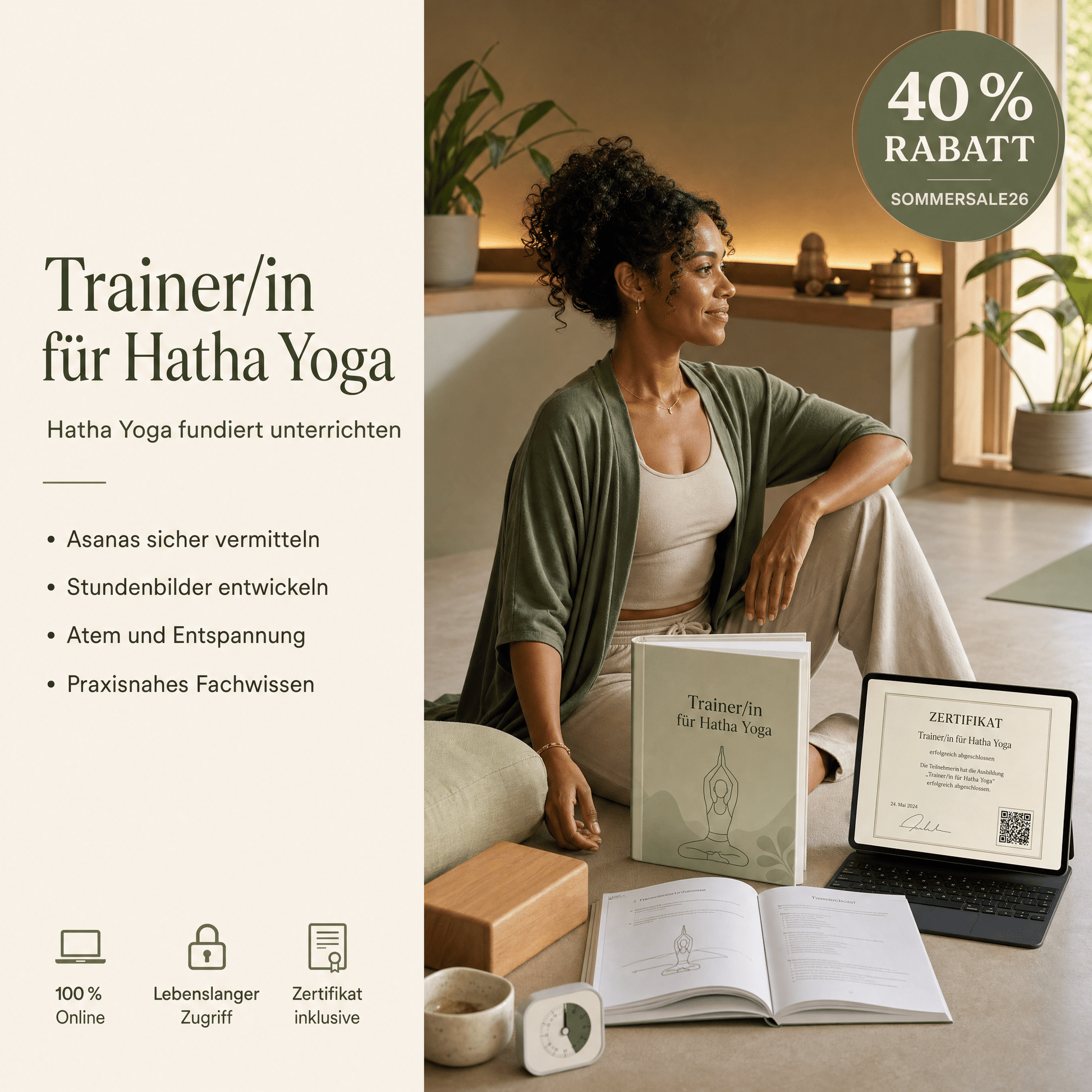Trainer/in für Hatha Yoga - YogaLizenz.de