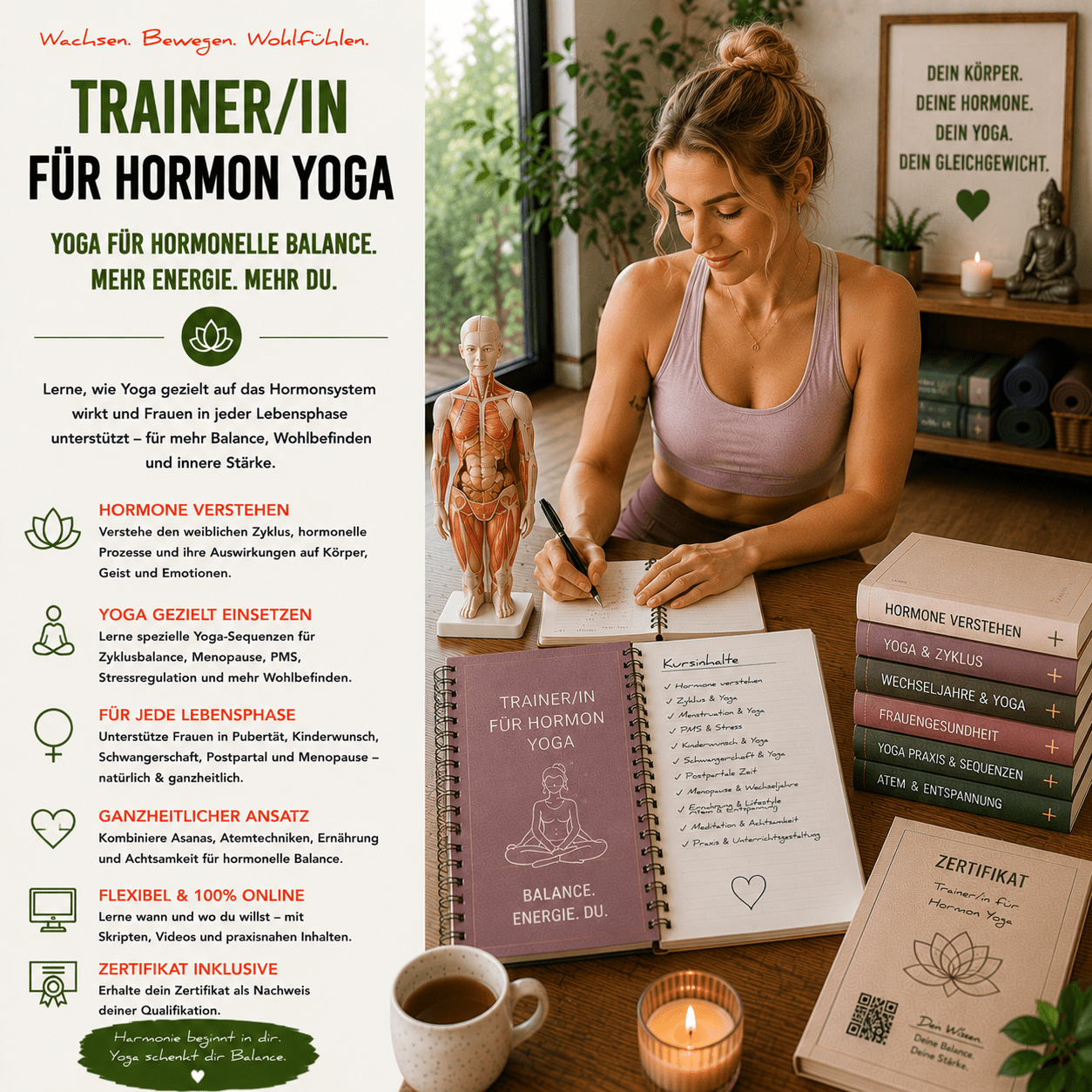Trainer/in für Hormon Yoga - YogaLizenz.de