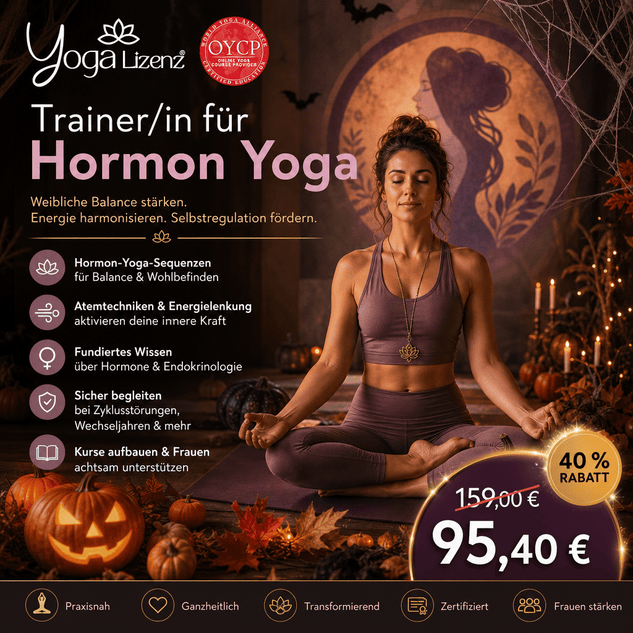 Trainer/in für Hormon Yoga - YogaLizenz.de