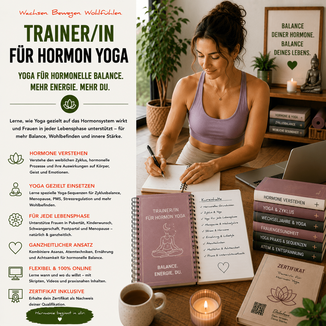 Trainer/in für Hormon Yoga - YogaLizenz.de