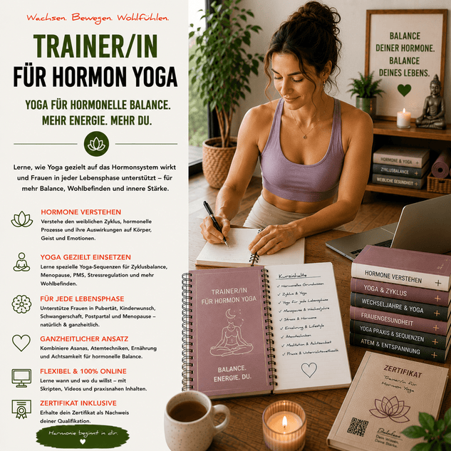 Trainer/in für Hormon Yoga - YogaLizenz.de