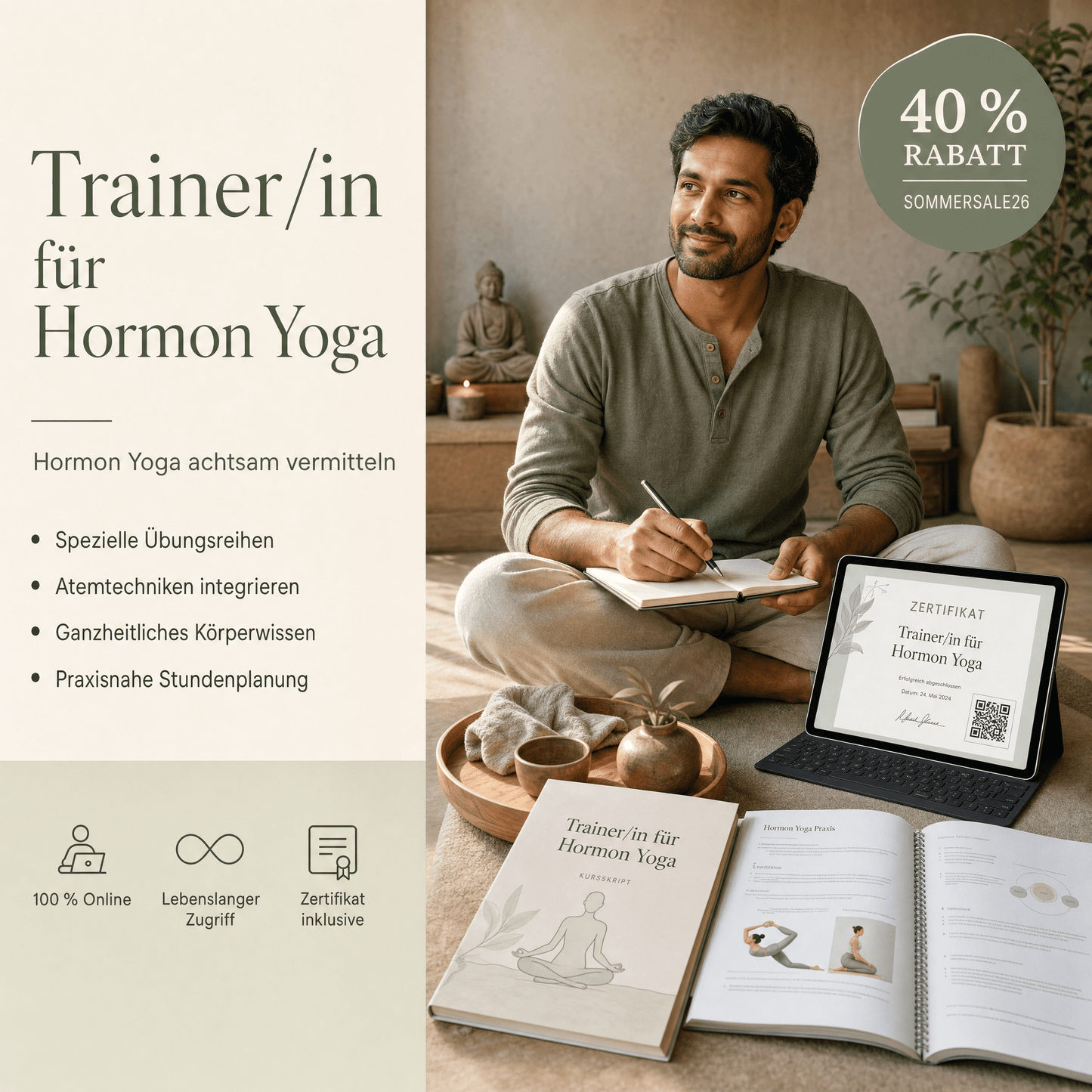 Trainer/in für Hormon Yoga - YogaLizenz.de