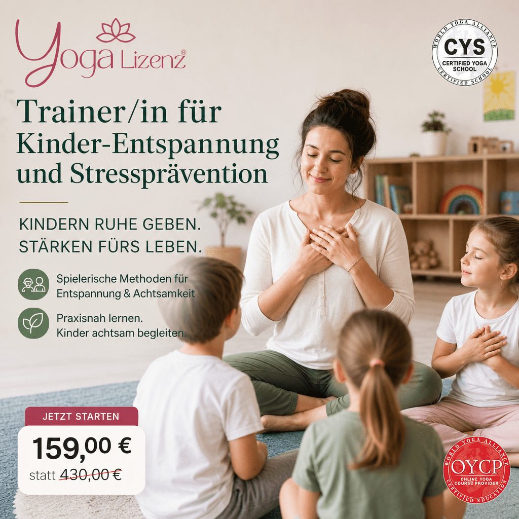 Trainer/in für Kinder-Entspannung und Stressprävention - YogaLizenz.de