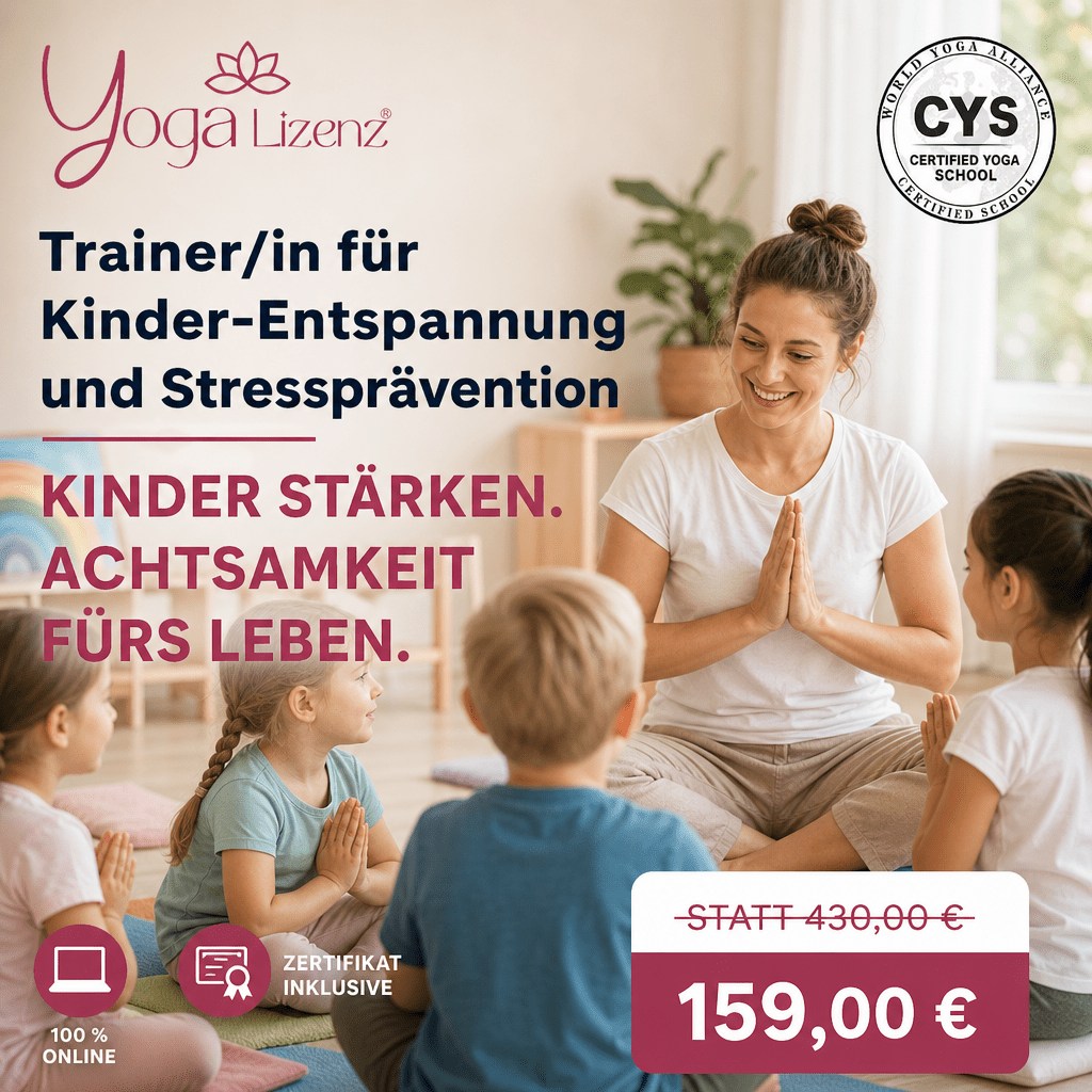 Trainer/in für Kinder-Entspannung und Stressprävention - YogaLizenz.de