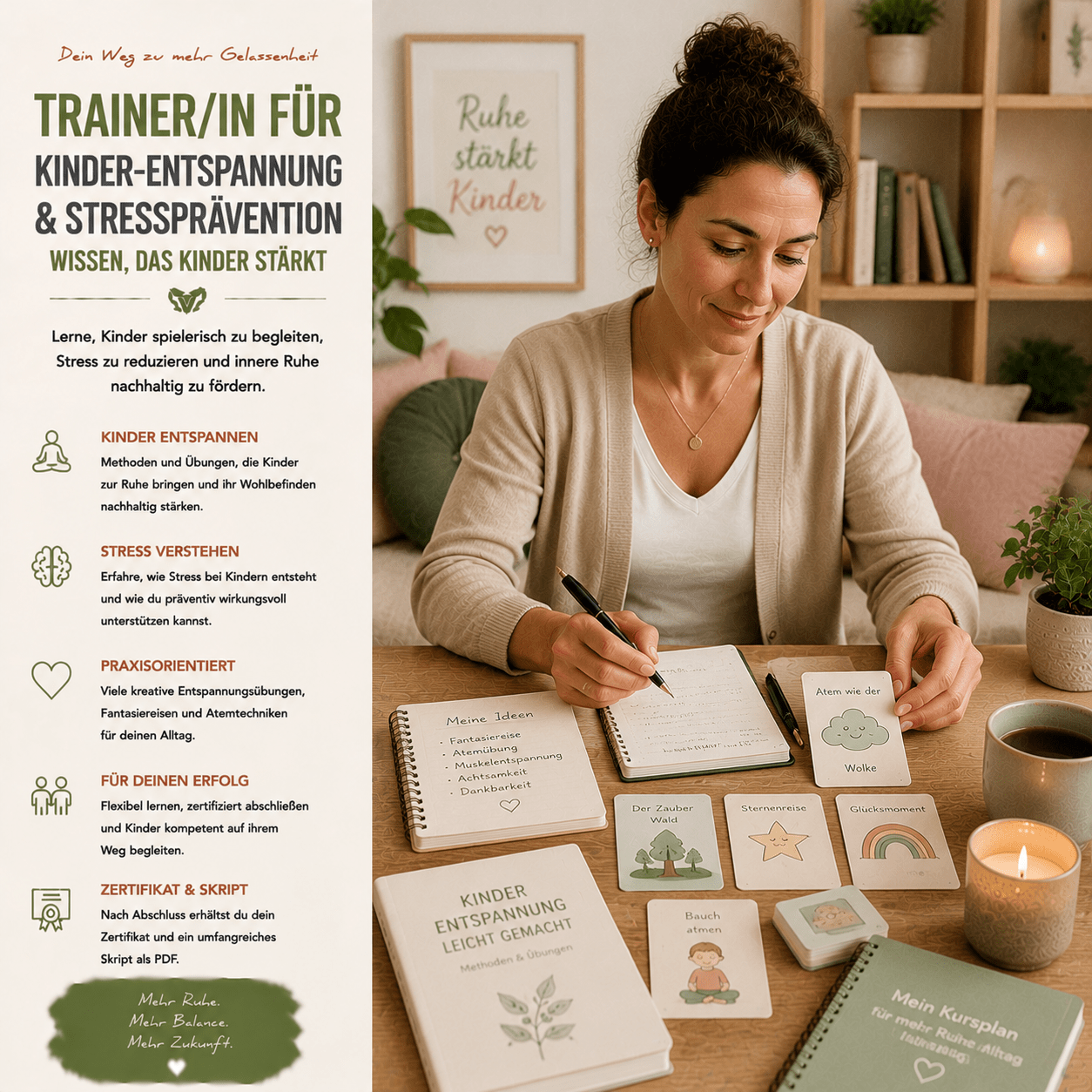 Trainer/in für Kinder-Entspannung und Stressprävention - YogaLizenz.de