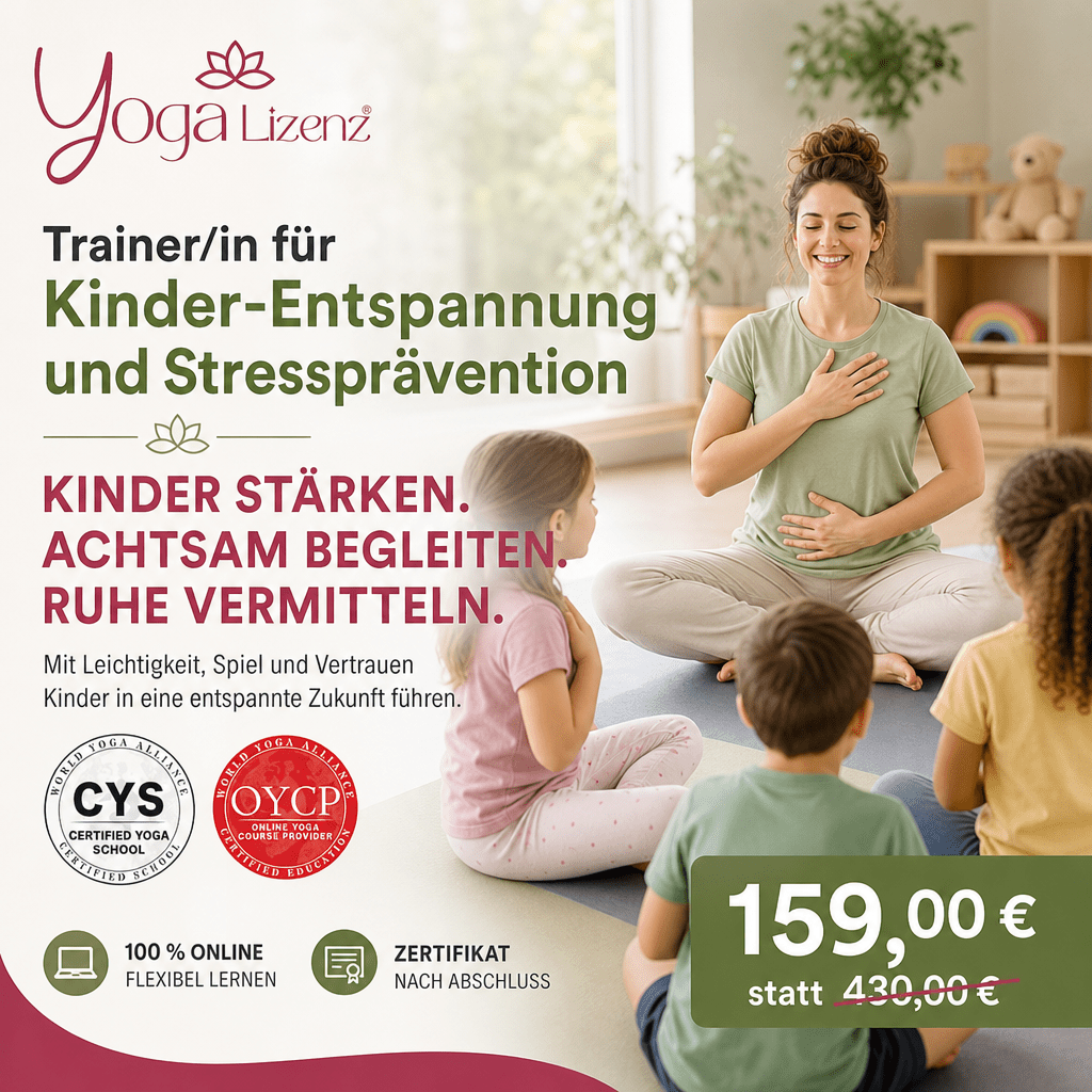 Trainer/in für Kinder-Entspannung und Stressprävention - YogaLizenz.de