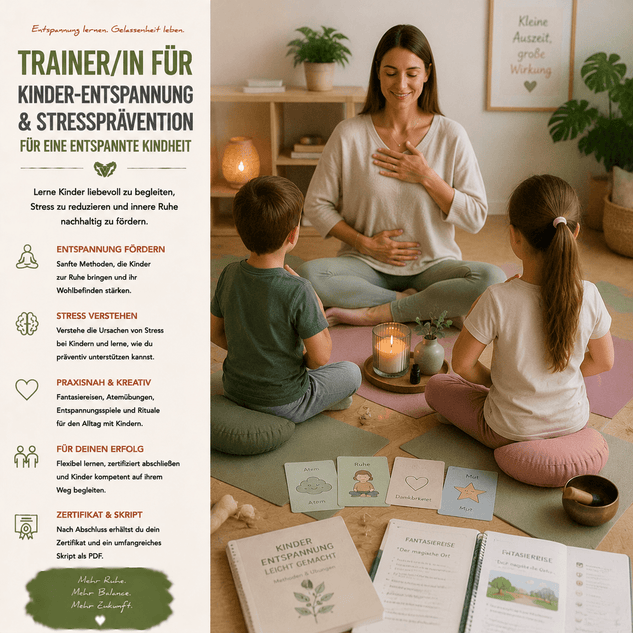 Trainer/in für Kinder-Entspannung und Stressprävention - YogaLizenz.de