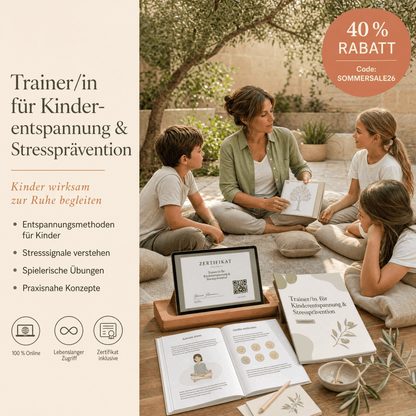 Trainer/in für Kinder-Entspannung und Stressprävention - YogaLizenz.de