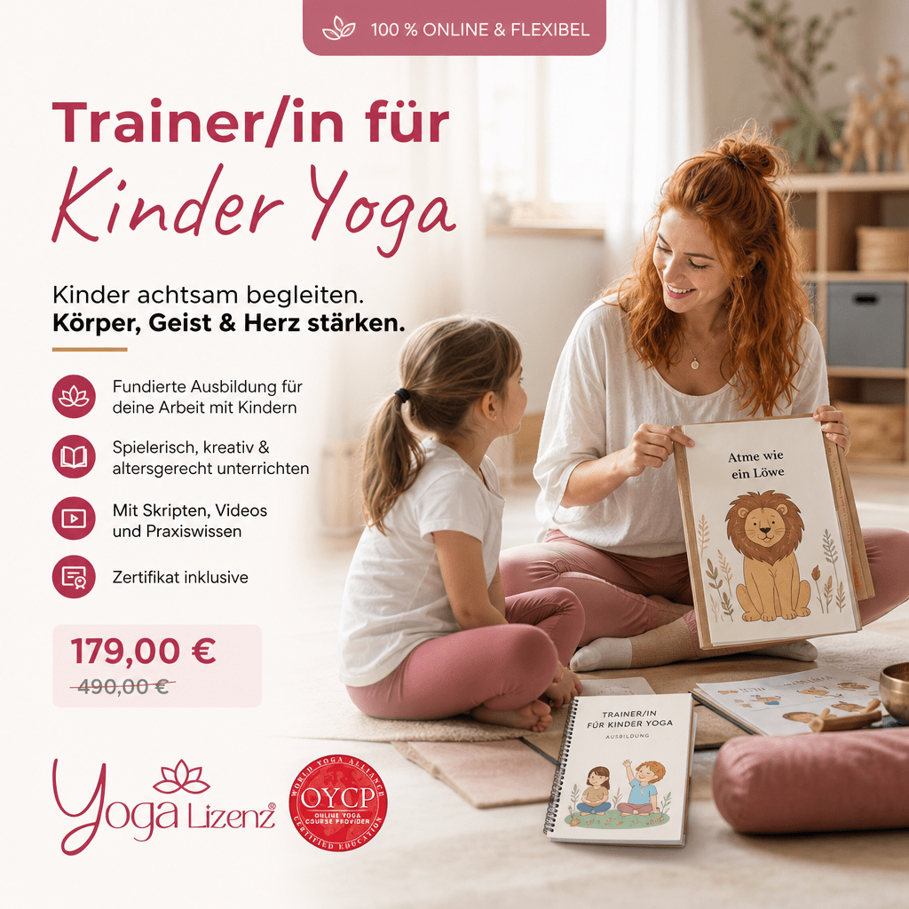 Trainer/in für Kinder Yoga - YogaLizenz.de