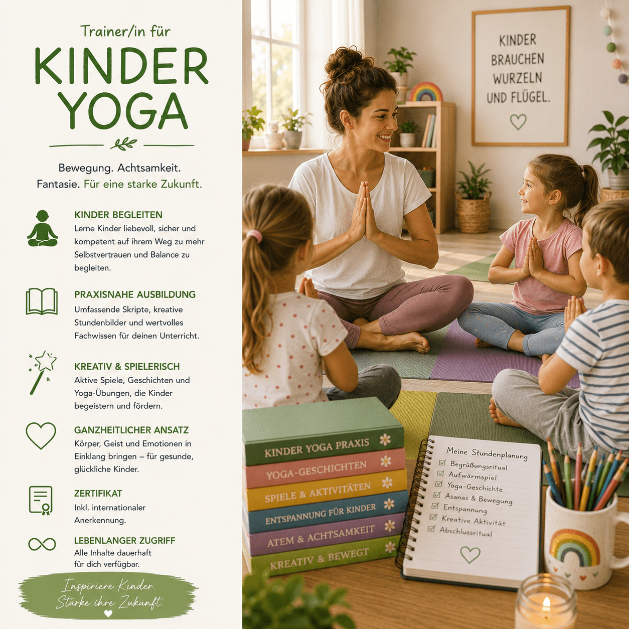 Trainer/in für Kinder Yoga - YogaLizenz.de