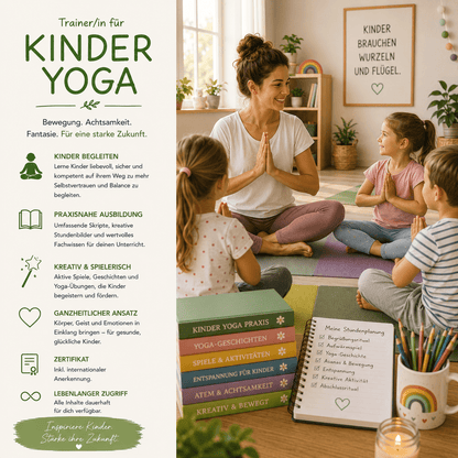 Trainer/in für Kinder Yoga - YogaLizenz.de