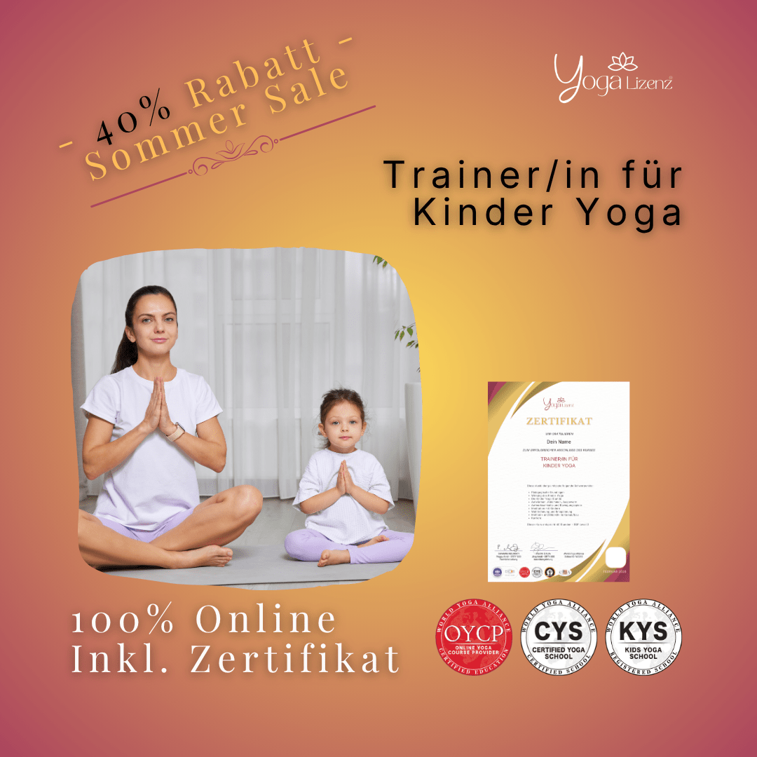 Trainer/in für Kinder Yoga - YogaLizenz.de