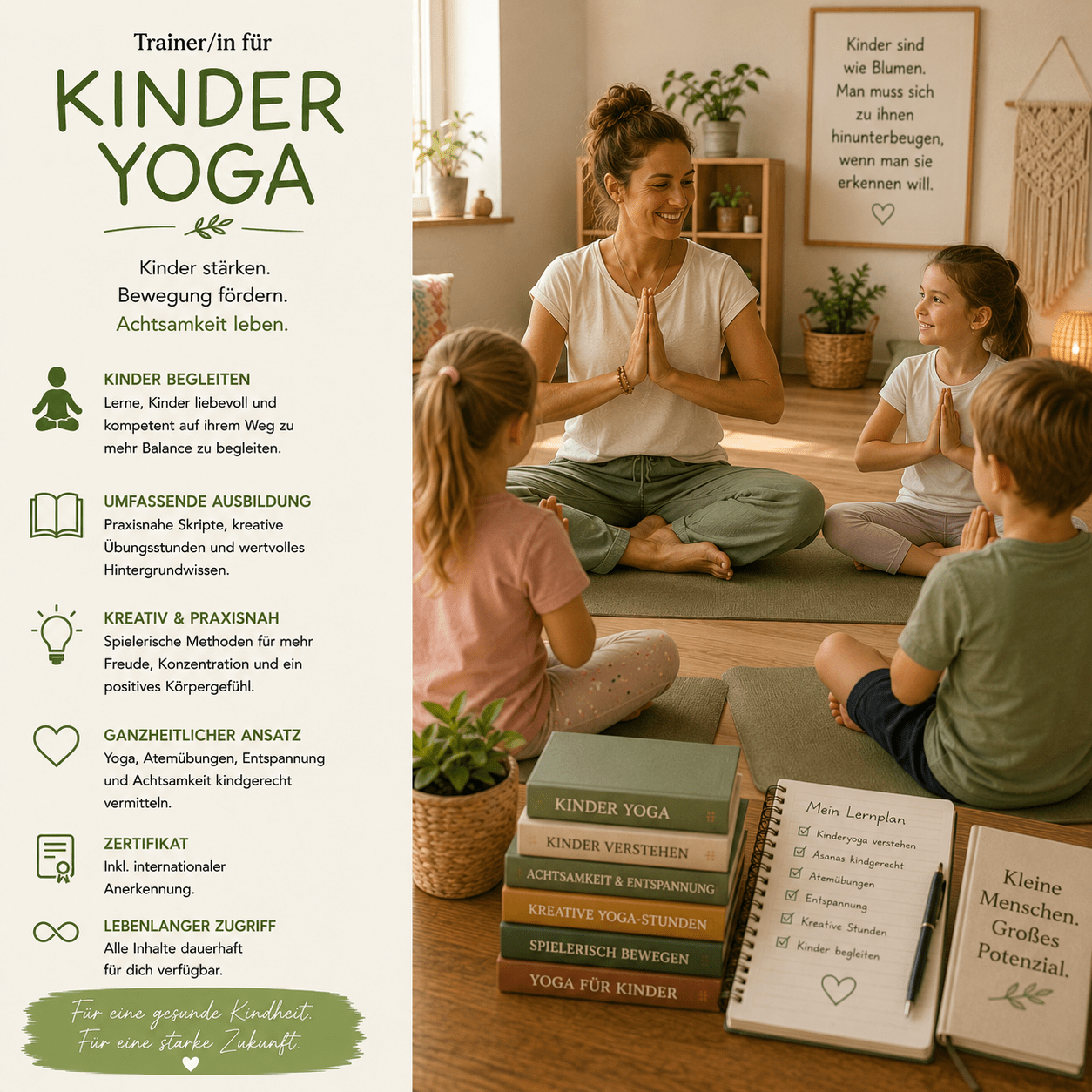 Trainer/in für Kinder Yoga - YogaLizenz.de