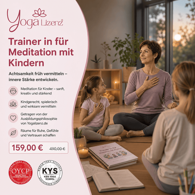 Trainer/in für Meditation mit Kindern - YogaLizenz.de
