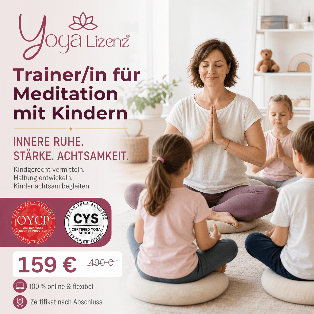 Trainer/in für Meditation mit Kindern - YogaLizenz.de