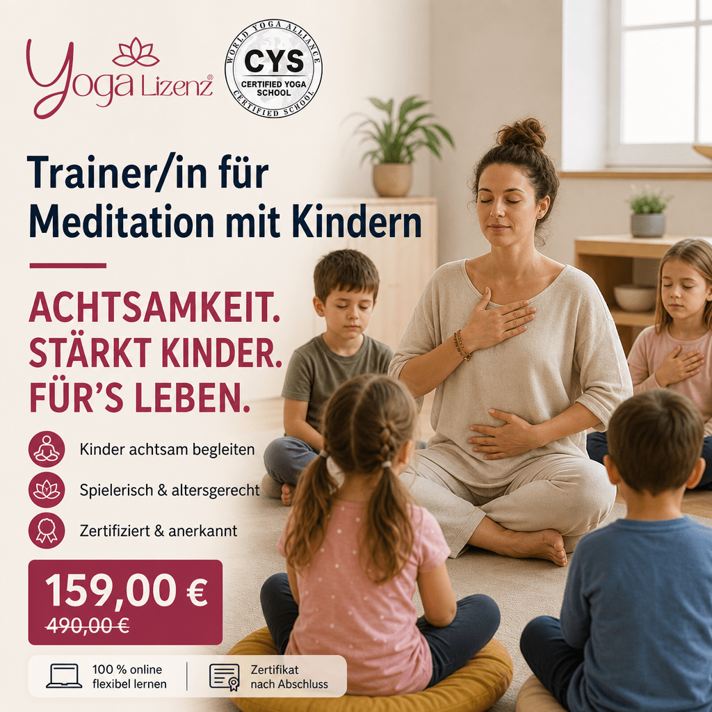 Trainer/in für Meditation mit Kindern - YogaLizenz.de