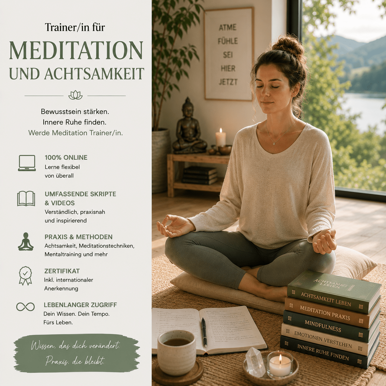 Trainer/in für Meditation und Achtsamkeit - YogaLizenz.de