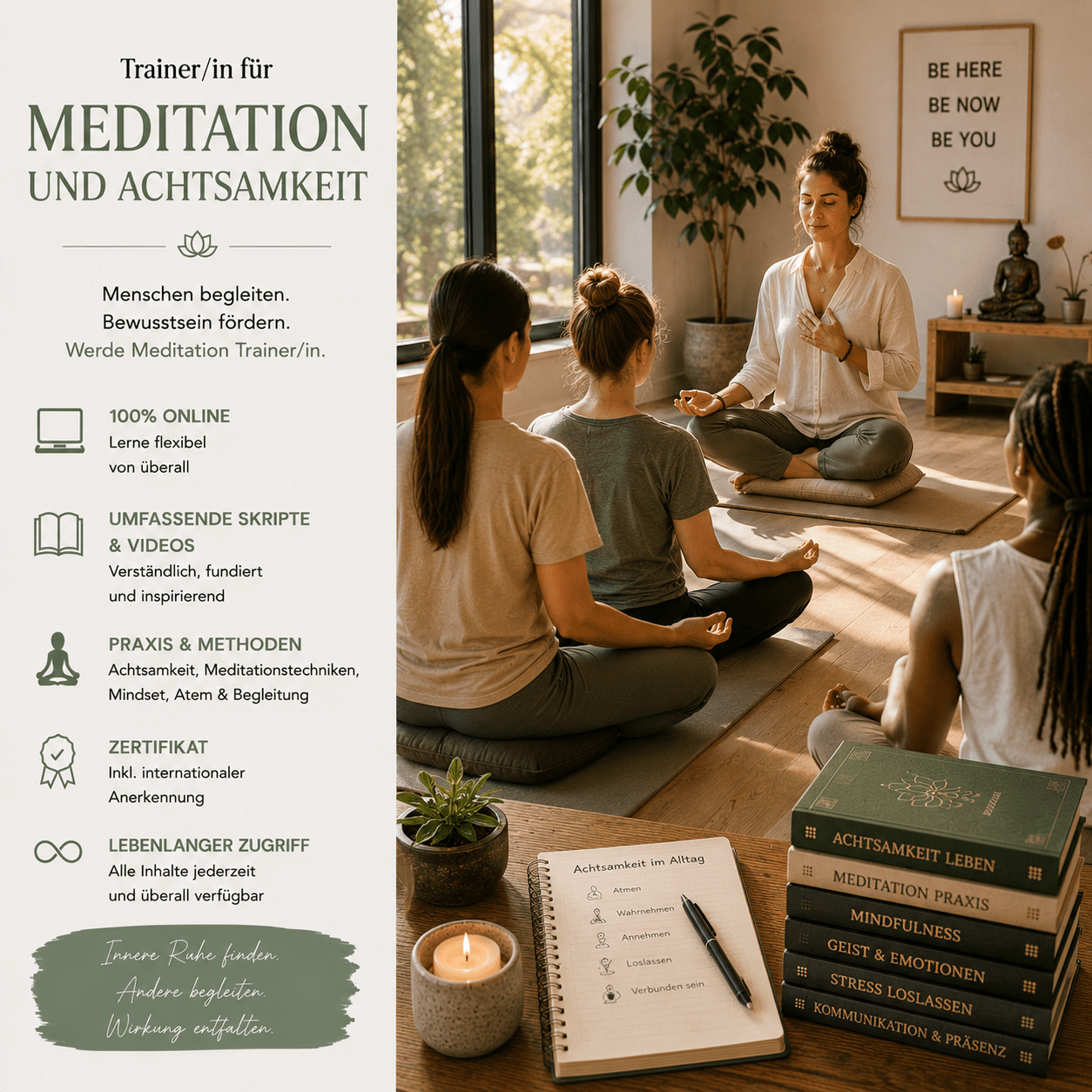 Trainer/in für Meditation und Achtsamkeit - YogaLizenz.de