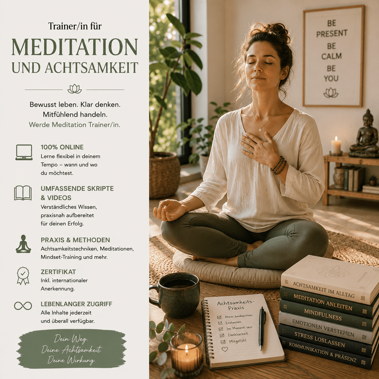 Trainer/in für Meditation und Achtsamkeit - YogaLizenz.de
