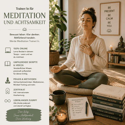 Trainer/in für Meditation und Achtsamkeit - YogaLizenz.de