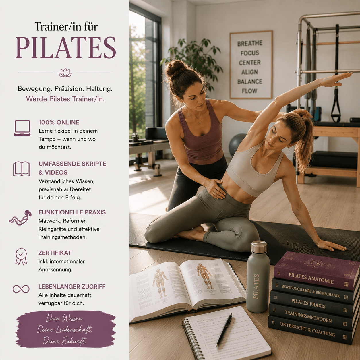 Trainer/in für Pilates - YogaLizenz.de