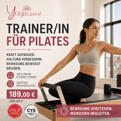 Trainer/in für Pilates - YogaLizenz.de
