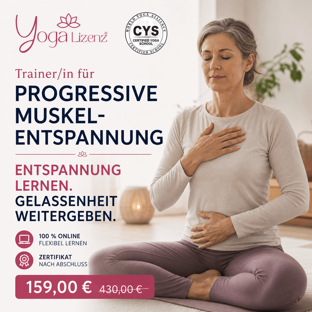 Trainer/in für Progressive Muskelentspannung - YogaLizenz.de