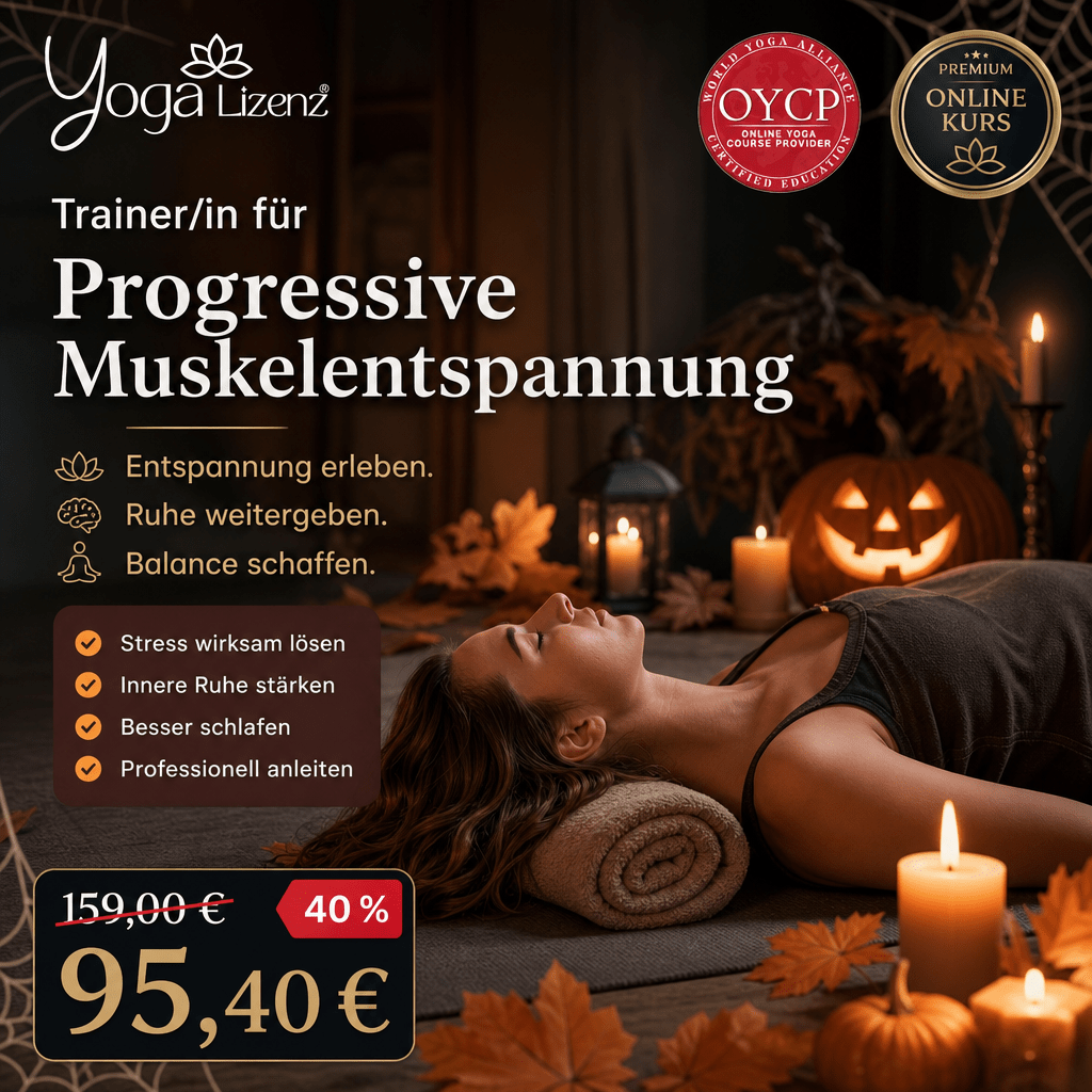 Trainer/in für Progressive Muskelentspannung - YogaLizenz.de