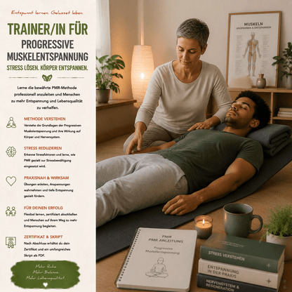 Trainer/in für Progressive Muskelentspannung - YogaLizenz.de
